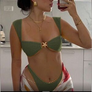 Green Bikini Set